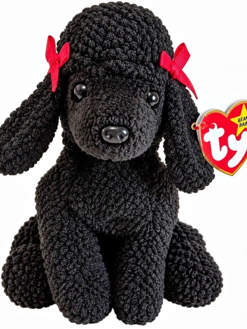 Ty GiGi the Black Poodle Black Plush